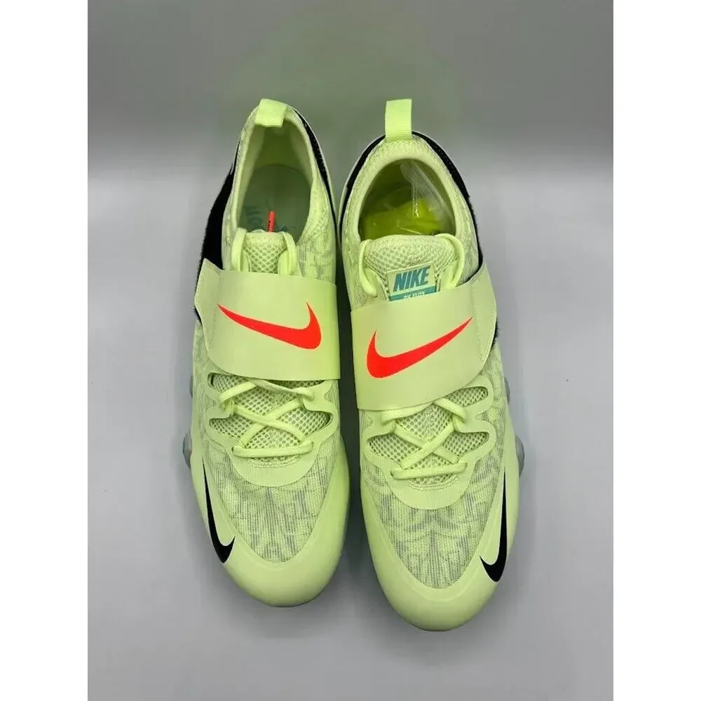 NIKE ZOOM POLE VAULT BARELY VOLT‎ TRACK SPIKES AA1204-700 MENS SIZE 13 NWOB